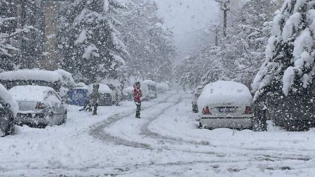 Tokat’ta Olumsuz Hava Koşulları Nedeniyle Eğitime Ara Verildi