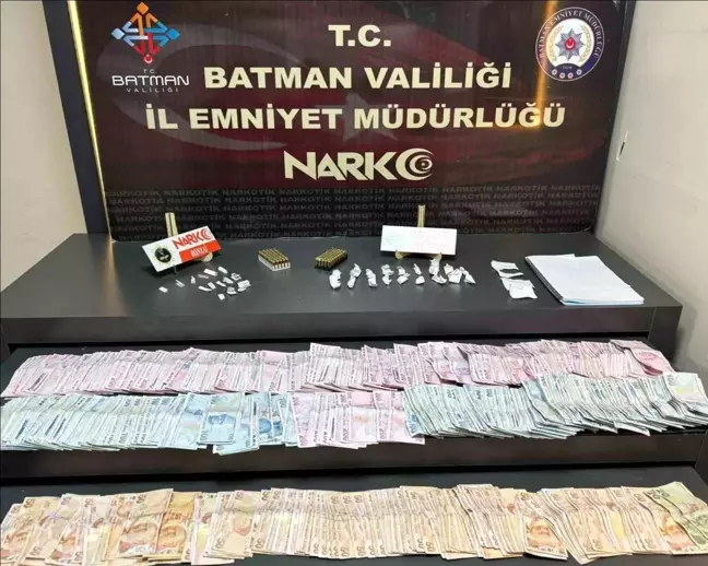 Batman’da Uyuşturucu Ticareti Engellendi 27 Parça Madde ve 117 Bin TL Elde Edildi