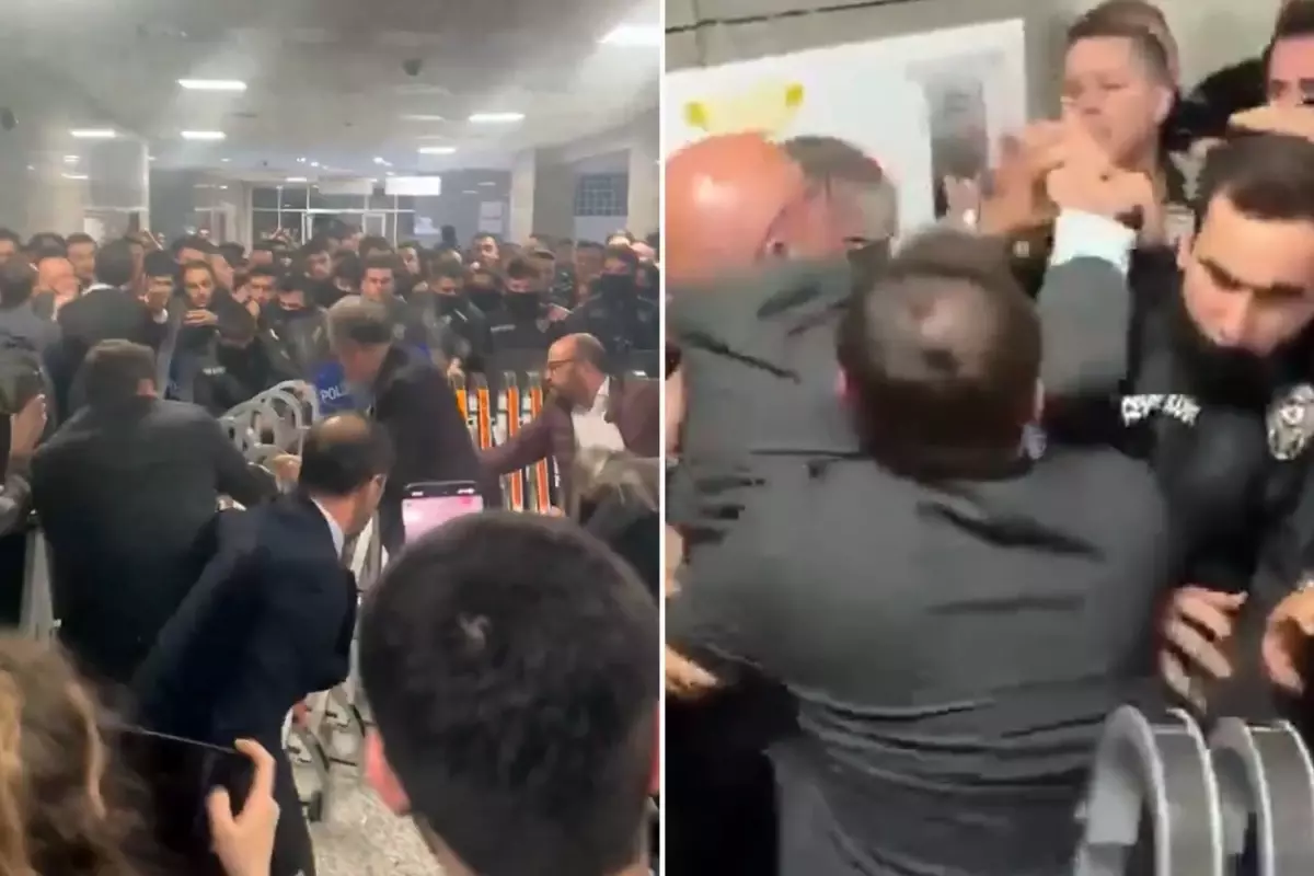 Savcılığın kararının ardından Çağlayan Adliyesi karıştı