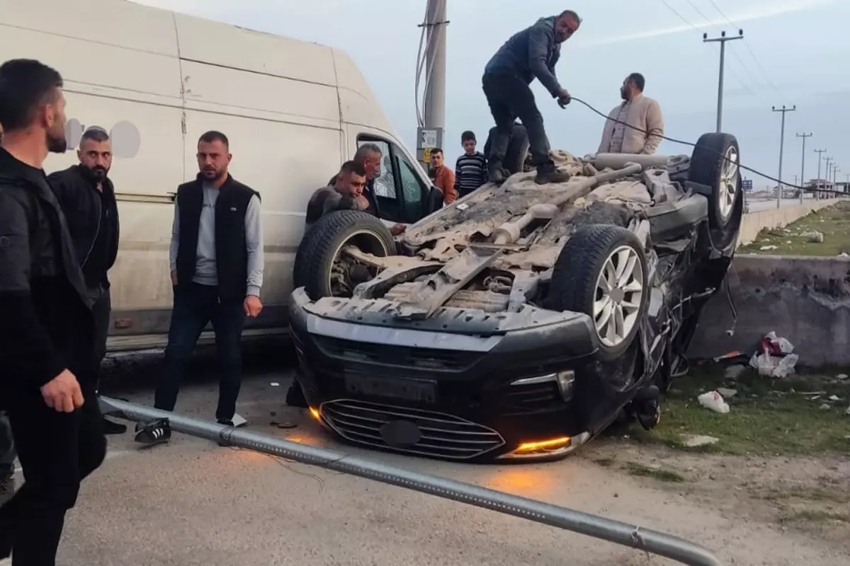 CHP’li belediye başkanı makam aracıyla takla attı