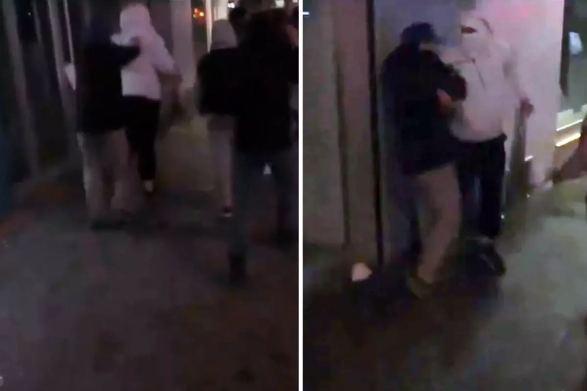 Polis memuru, göstericinin kendisi için sarf ettiği kelimeye çok kızdı