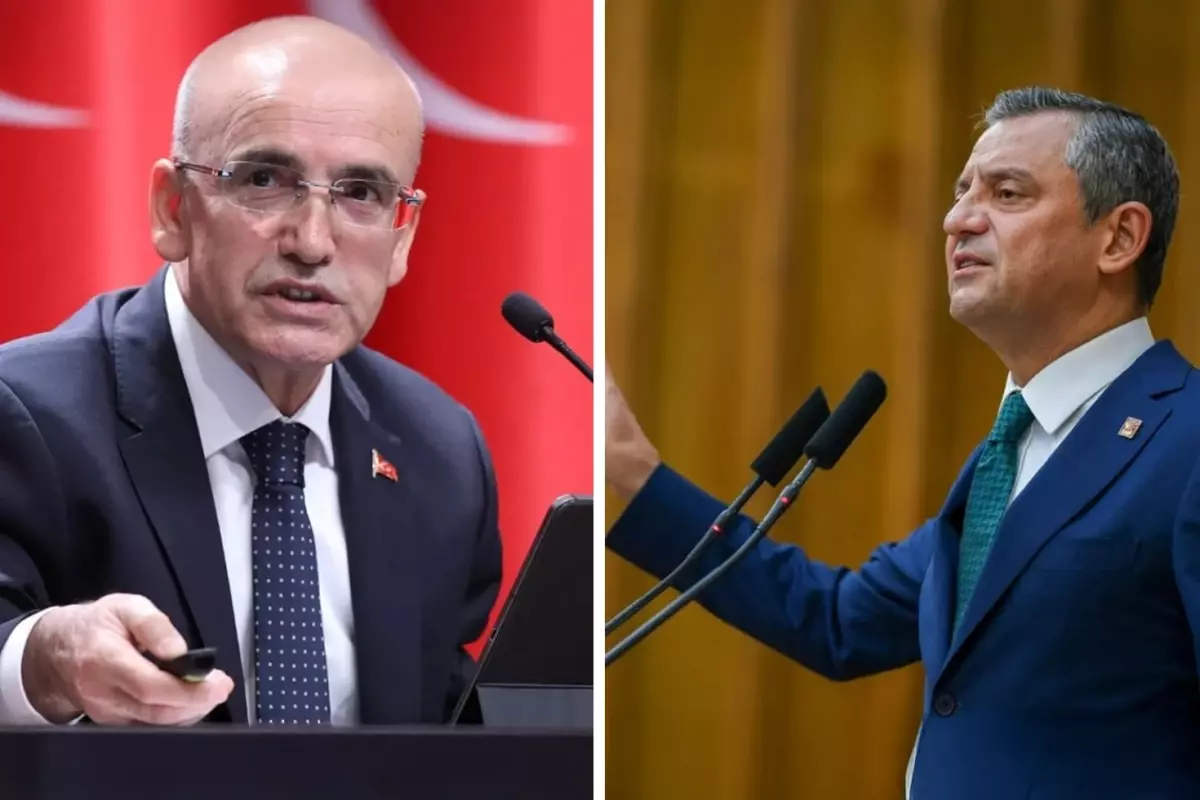 Bakan Şimşek’ten Özgür Özel’e ‘Utanmaz adam’ yanıtı