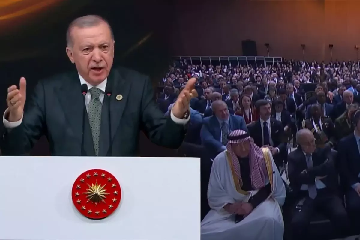Cumhurbaşkanı Erdoğan’dan foruma damga vuran ‘İsrail’ sorusu